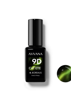 Oja Semipermanenta Magnetica 9D Cat Eye 4. Borealis