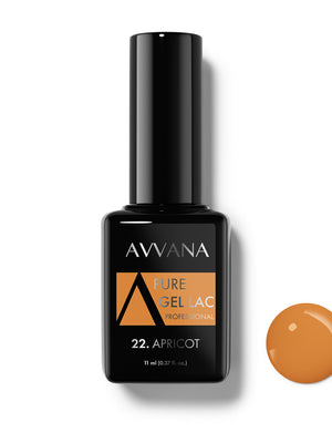 Oja Semipermanenta Pure Gel Lac Apricot Portocalie