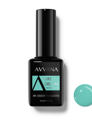 Oja Semipermanenta Pure Gel Lac Celeste Turquoise Albastra