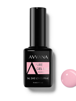 Oja Semipermanenta Pure Gel Lac  She Loves Pink Roz